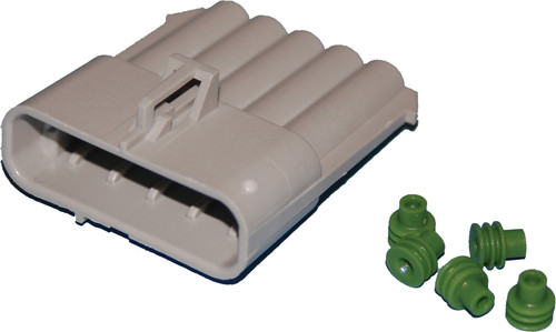 Delphi Packard Weatherpack 5 Wire Male Connector Delphi Packard Weatherpack 5 Wire Male Connector