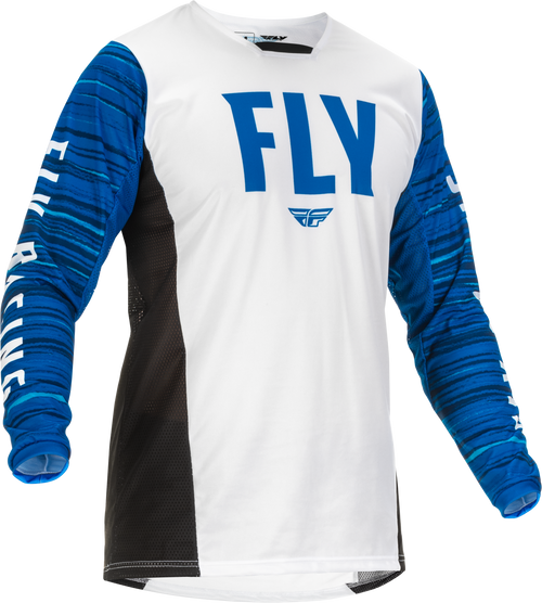 Kinetic Wave Jersey White/Blue Xl