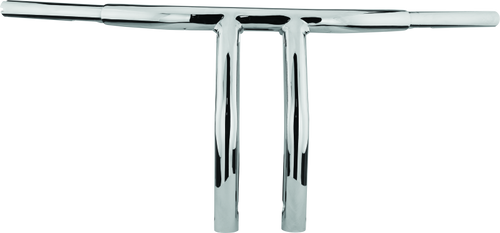 Bikers Choice Throttle By Wire Chrome 10 Inch Pullback 1.25 Inch Fat Riser Tbar Custom