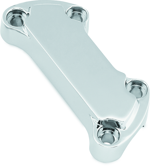 Bikers Choice 74-Up Big Twin and XL Scalloped Handlebar Clamp Without Skirt Bikers Choice 74-Up Big Twin and XL Scalloped Handlebar Clamp Without Skirt