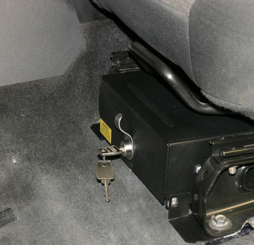 Tuffy Jeep Wrangler Underseat Drawer Nonflip Seat W/ Keyed Lock