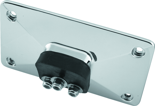 Bikers Choice 55-99 Chrome Pyramid License Plate Bracket 3 Bolt Style Bikers Choice 55-99 Chrome Pyramid License Plate Bracket 3 Bolt Style