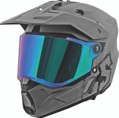 Speed and Strength SS2600 Fame and Fortune Helmet Grey/Black - 2XL