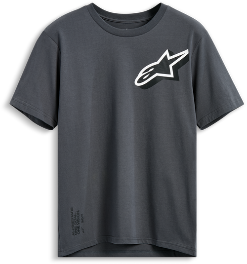 Shaded Ss Csf Tee Charcoal Lg