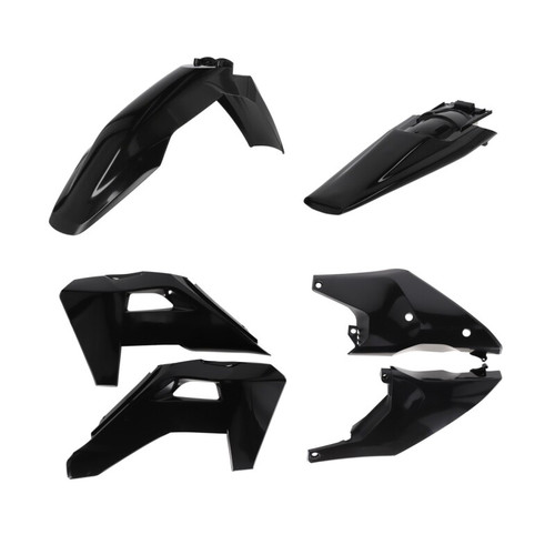 Acerbis 2025 Husqvarna 250-450 FC/ FX/TC/ TX Plastic Kit - Black 2986830001