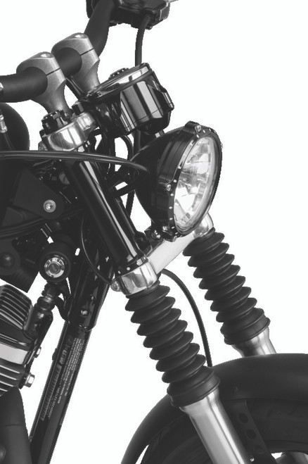 Bikers Choice 39MM Black Short Fork Boots Pr Bikers Choice 39MM Black Short Fork Boots Pr