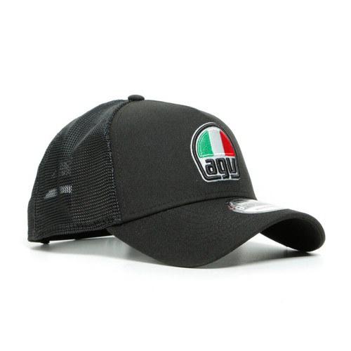 Dainese AGV 9Forty Trucker Snapback Cap Black - One Size