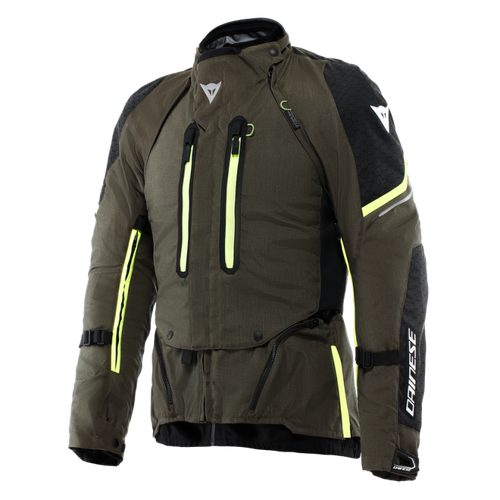 Dainese Super Adventure Absoluteshell Jacket Tarmac/Black/Fluorescent Yellow Size - 60