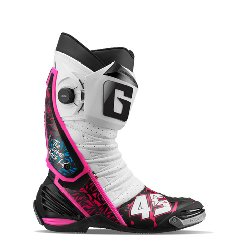 Gaerne GP1 Limited Series Scott Redding Replica Boot Bold White/Pink Size 11