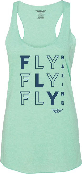 Women's Fly Tic Tac Toe Tank Green Xl