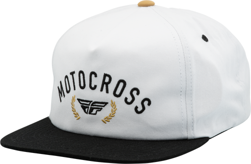 Fly Champion Hat White/Black