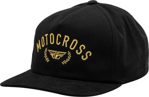 Fly Champion Hat Black/Gold