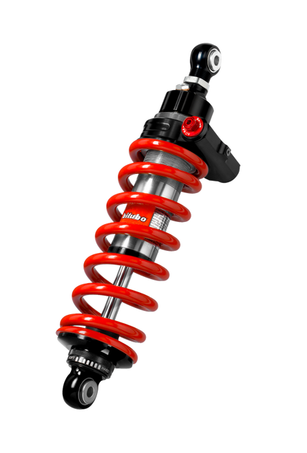 Bitubo XZEV Monoshocks Adjustable: Hydraulic Spring Preload, Rebound, Length, Red Spring A0054XZE31V2