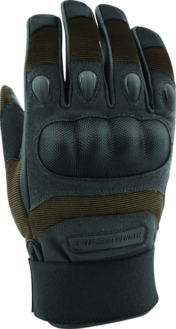 Speed and Strength Call to Arms Gloves Brown - XL
