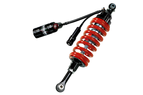 Bitubo CLU3 Monoshock Adjustable: Hydraulic Spring Preload, Reb., Double Comp., Length, Red Spring S0088CLU31