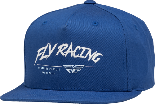 Youth Fly Khaos Hat Blue/White
