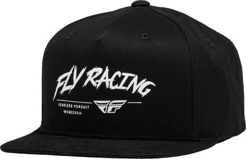 Youth Fly Khaos Hat Black/White