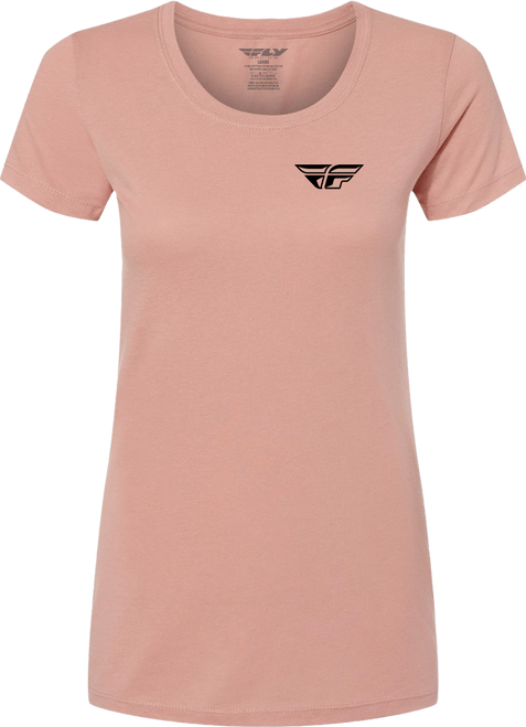 Women's Fly Pulse Tee Peach Xl
