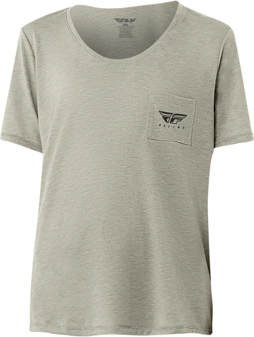 Women's Fly Chill Tee Stone Sm
