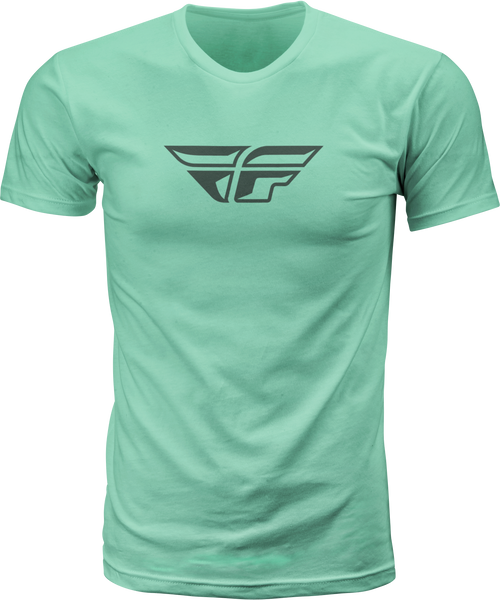 Fly F Wing Tee Sage/Grey Lg