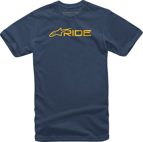 Ride 3.0 Tee Navy/Gold Md