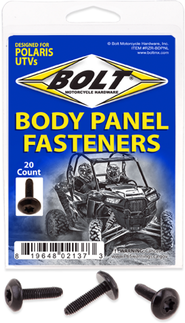 Utv Body Panel Fasteners M6x24 Body Panel Screws 20pk Utv Body Panel Fasteners M6x24 Body Panel Screws 20pk