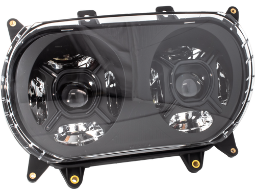 Led Double Barrel Blk/Chr Fltr `15 Up Led Double Barrel Blk/Chr Fltr `15 Up