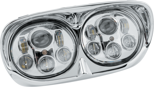 Led Headlight Chr/Chr Fltr `98 13 Led Headlight Chr/Chr Fltr `98 13