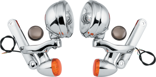 4.5" Led Assm W/ Brkt Turns Chr/Chr `97 13 4.5" Led Assm W/ Brkt Turns Chr/Chr `97 13