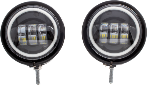 4.5" Led Assem Blk Shell Halo Black 4.5" Led Assem Blk Shell Halo Black