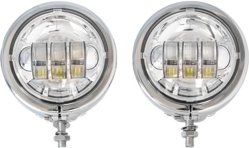 4.5" Led Assem Chr Shell Chrome 4.5" Led Assem Chr Shell Chrome