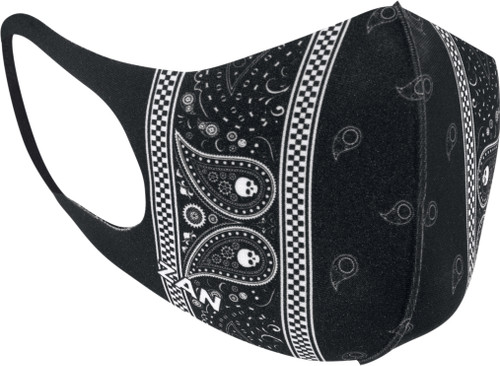 Lightweight Face Mask 2/Pk Classic Bandana / Black