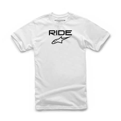 Ride 2.0 Tee White/Black Xl