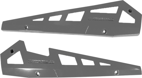 Rock Sliders Titanium Metallic Pol