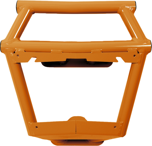 Front Sport Bumper Orange Rust Metallic Pol