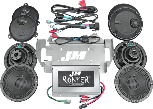 Rokker Xxr 800w 4 Sp/Amp Kit 14 20 Flhtcu Rokker Xxr 800w 4 Sp/Amp Kit 14 20 Flhtcu
