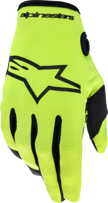 Radar Gloves Yellow Fluo/Black 2x