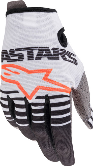 Radar Gloves Off White/Black Md Radar Gloves Off White/Black Md