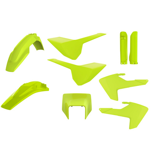 Enduro Kit With Mask Flow Yellow Hus 90897 Enduro Kit With Mask Flow Yellow Hus 90897