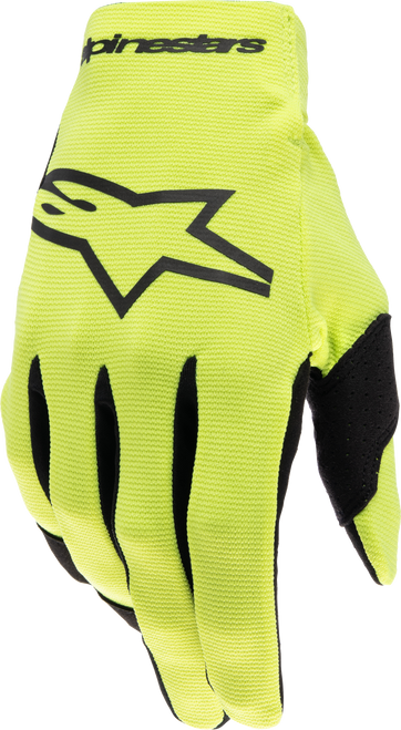 Radar Gloves Yellow Fluo/Black Lg 3561824-551-L Radar Gloves Yellow Fluo/Black Lg 3561824-551-L