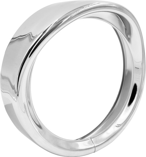 Visor Light Trim Ring 5.75" Chrome