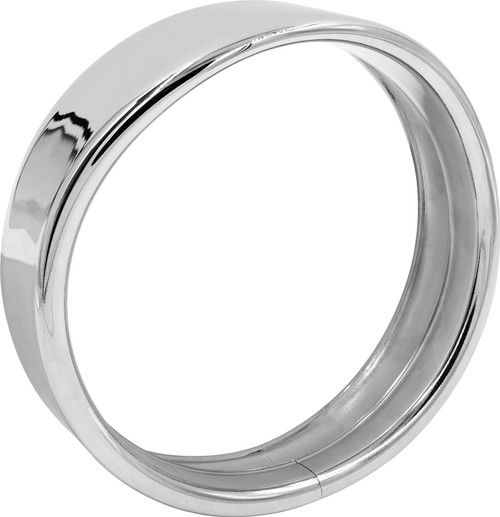 Visor Style Light Trim Ring 7" Chrome Visor Style Light Trim Ring 7" Chrome