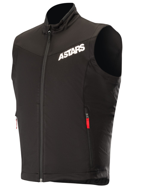 Session Race Vest Black Red Sm