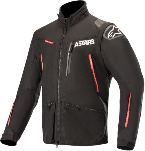 Session Race Jacket Black/Red Lg