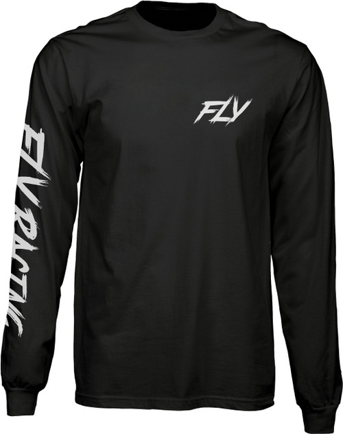 Fly Fusion L/S Tee Black Lg