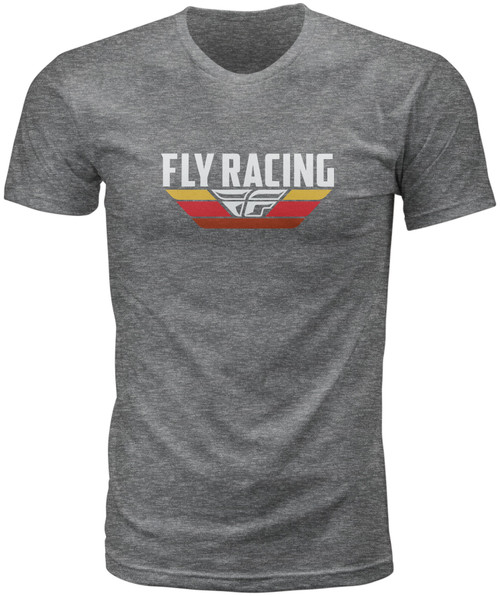 Fly Voyage Tee Dark Grey Heather Sm