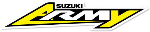 Suzuki Army 12" Decal Suzuki Army 12" Decal