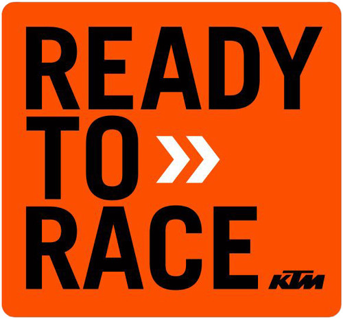 Ready To Race Decal 12" Ready To Race Decal 12"