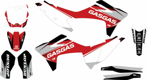 Comp Kit Cor9 Gasgas White Bg