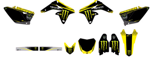 Complete Kit Monster Energy Black